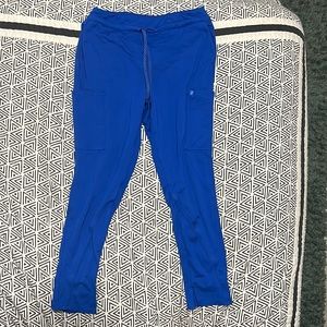 Jaanuu Royal Blue Scrub Pants